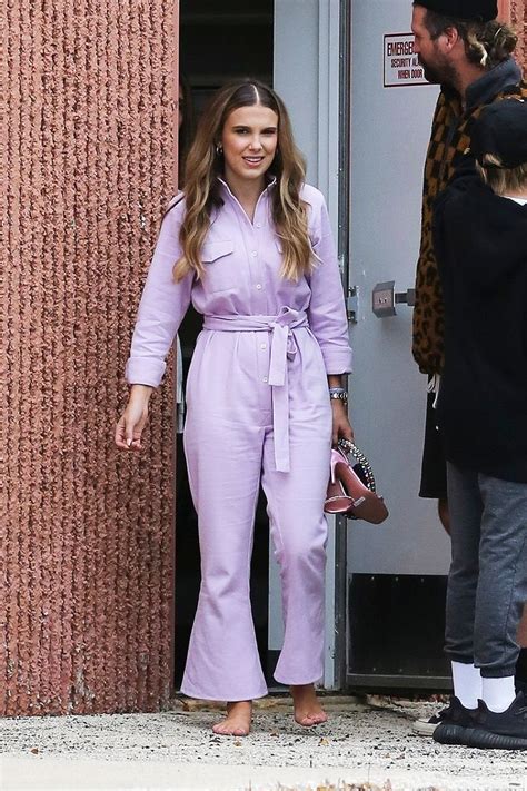 millie bobby brown purple outfit|Millie Bobby Brown Is a Blonde Beauty In Head